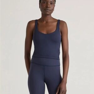 Quince Deep Navy Workout Set
